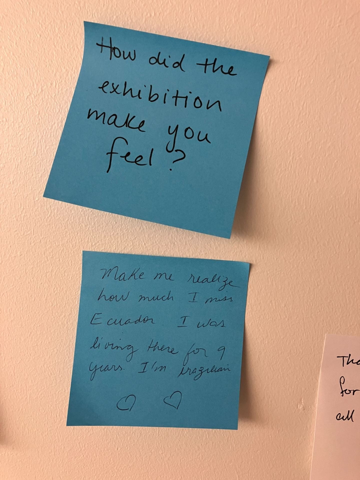 post it with visitor comments