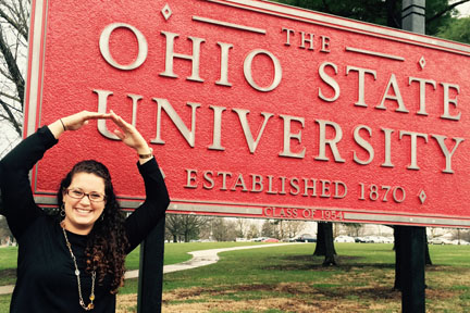 Mary Rodriguez is excited to be a member of the Ohio State faculty.