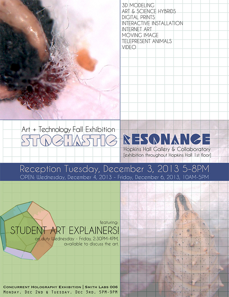 Stochastic Resonance exhibition poster