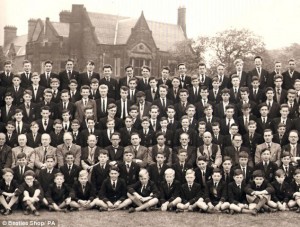 John Lennon's class at Quarry Bank High School for Boys