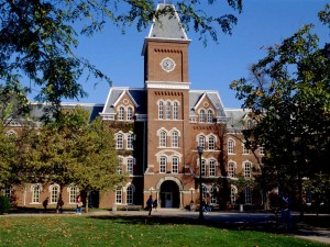 The current University Hall at The Ohio State University