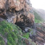 Knysna Eastern Heads Cave 1 (KEH-1) and the modern coastline of South Africa