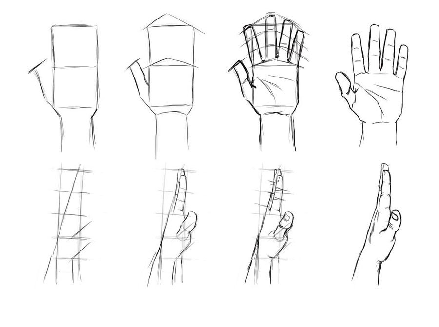 Hands tutorial  Drawing anime hands, Hands tutorial, Anime hands
