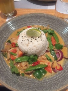 Coconut curry from Wagamama
