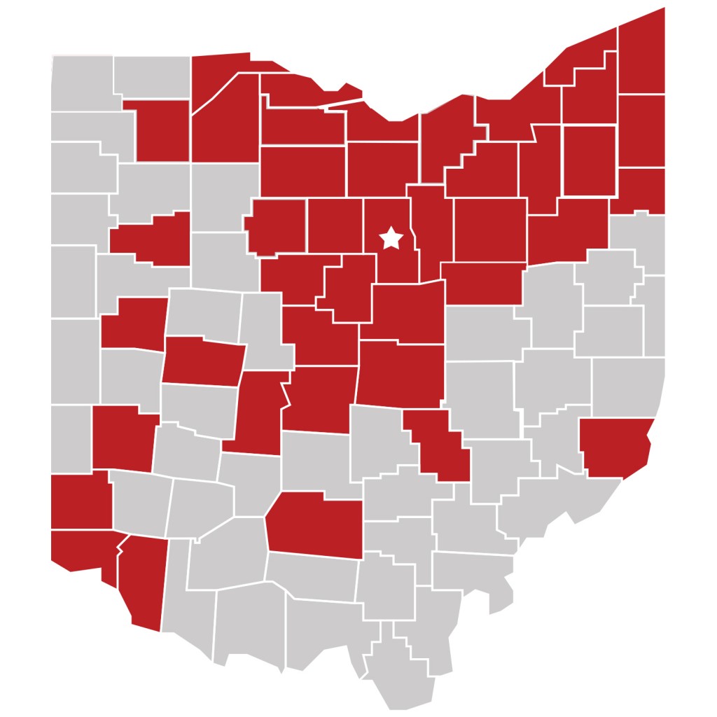 Ohio State Mansfield students in the 2013-14 school year came from 42 of Ohio’s 88 counties. As the demographics change to a more residential campus, more services will be needed.