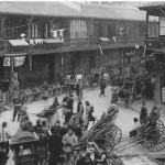 Beijing street scene, ca. 1900
