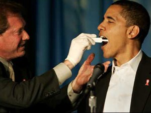 obama-takes-an-oral-hiv-test