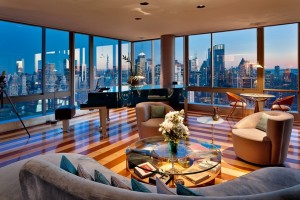 It is my dream to live in a penthouse in New York City. 