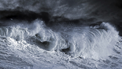 picture of waves and heavy seas