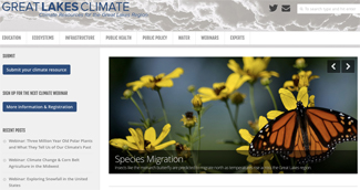 climate website for GB