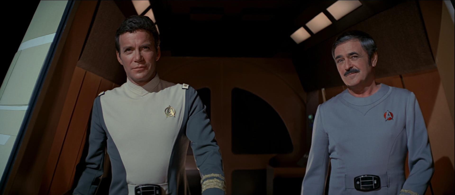 Kirk and Scotty in Star Trek: The Motion Picture