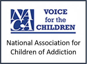 National Association for Children of Addiction website button