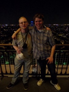 Me and Rami on Eiffel Tower