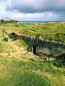 A German bunker that survived D-Day at Pointe du Hoc